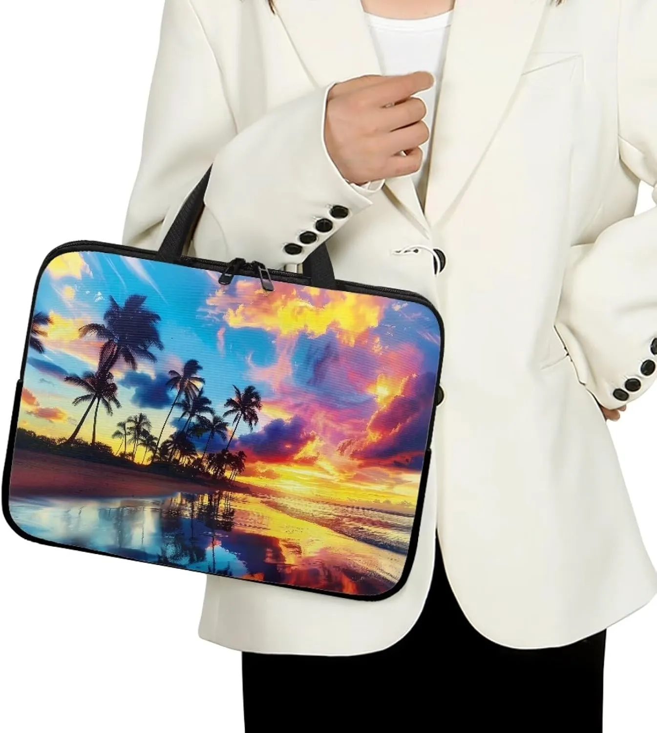 Laptop Backpack, Water Resistant Computer Bag Laptop Tote Bag, Shoulder Bag Casual Business Briefcase