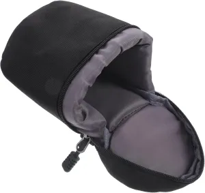 Lens Case Dslr Camera Lens Storage Bag Padded Water-resistant Portable Holder Random Style