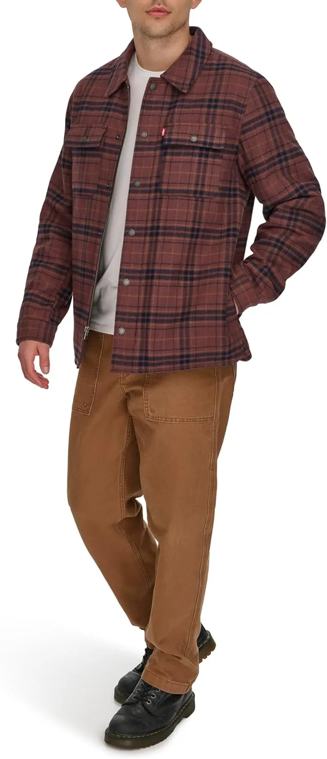 Levi's Men's Classic Plaid Shirt Jacket