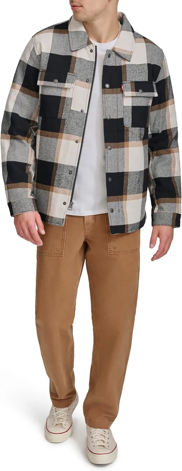Levi's Men's Classic Plaid Shirt Jacket