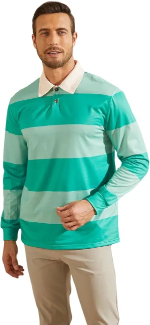 LILLIWEEN Classic Blues Striped Clues Shirt Mens Steve Green Striped Shirt Adult Halloween Costume
