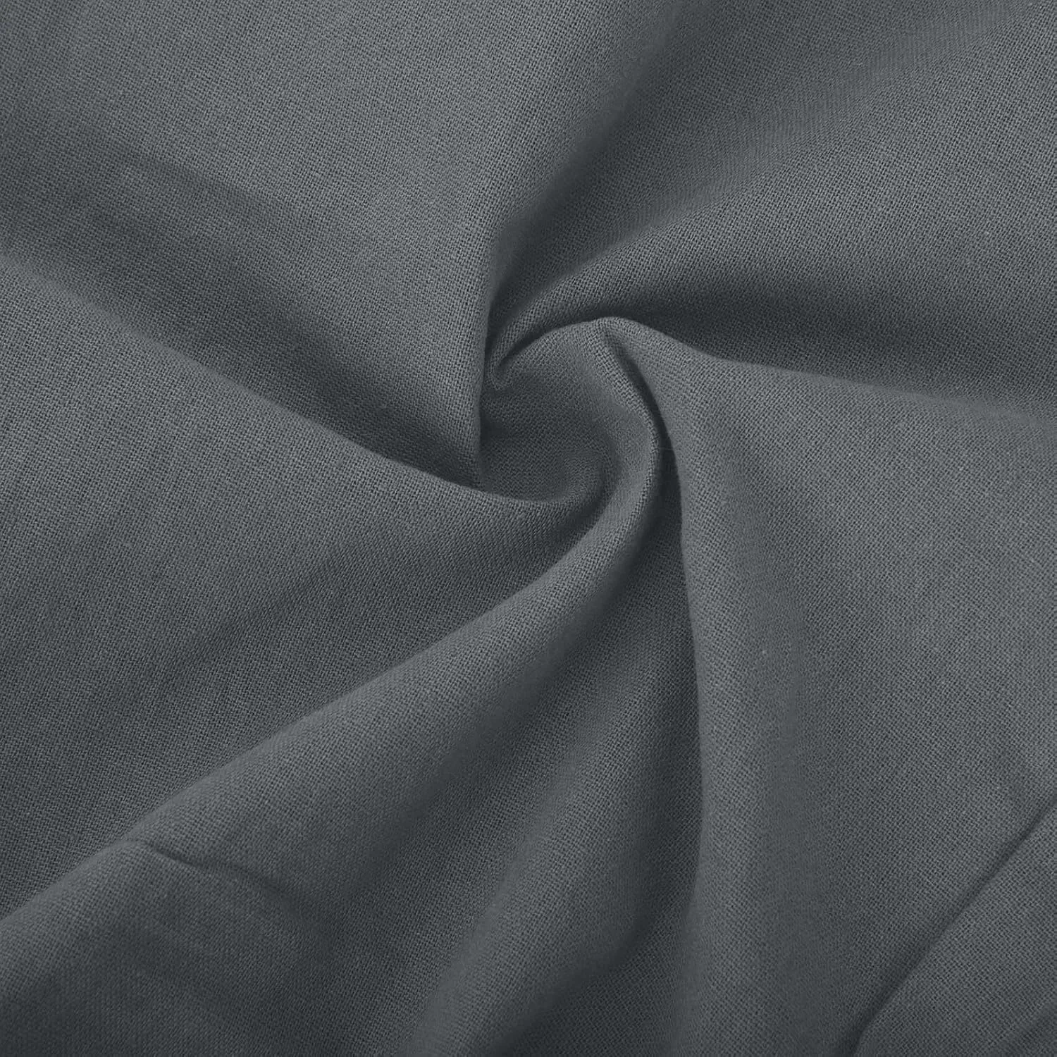 Linen Trousers for Men Straight Leg Dress Pants Elastic Waist Drawstring Pants Slim Fit Summer Pants with Pockets