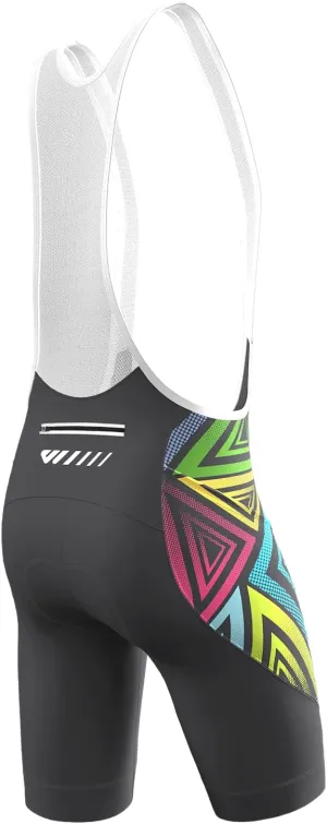 Logas Cycling Bib Shorts Men Cycling Shorts with Shoulder Straps Bike Biking Bibs with 4D Padding Breathable Quick-Dry