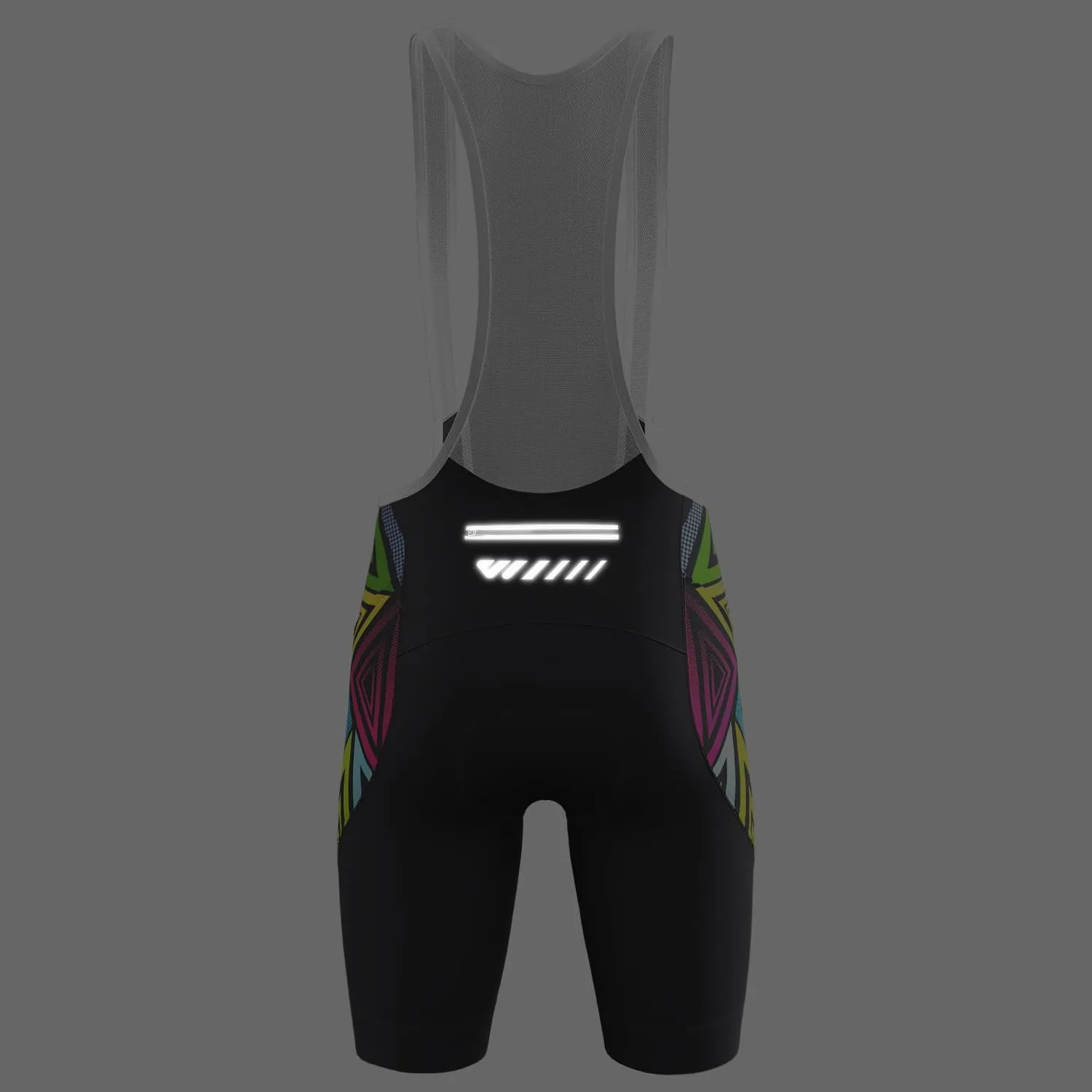 Logas Cycling Bib Shorts Men Cycling Shorts with Shoulder Straps Bike Biking Bibs with 4D Padding Breathable Quick-Dry