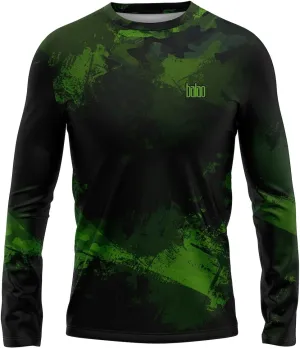 Made in USA Fishing Shirts for Men Long Sleeve Lightweight Dri Fit UPF 40  Sun Protection Quick Dry Running Hiking Tshirts