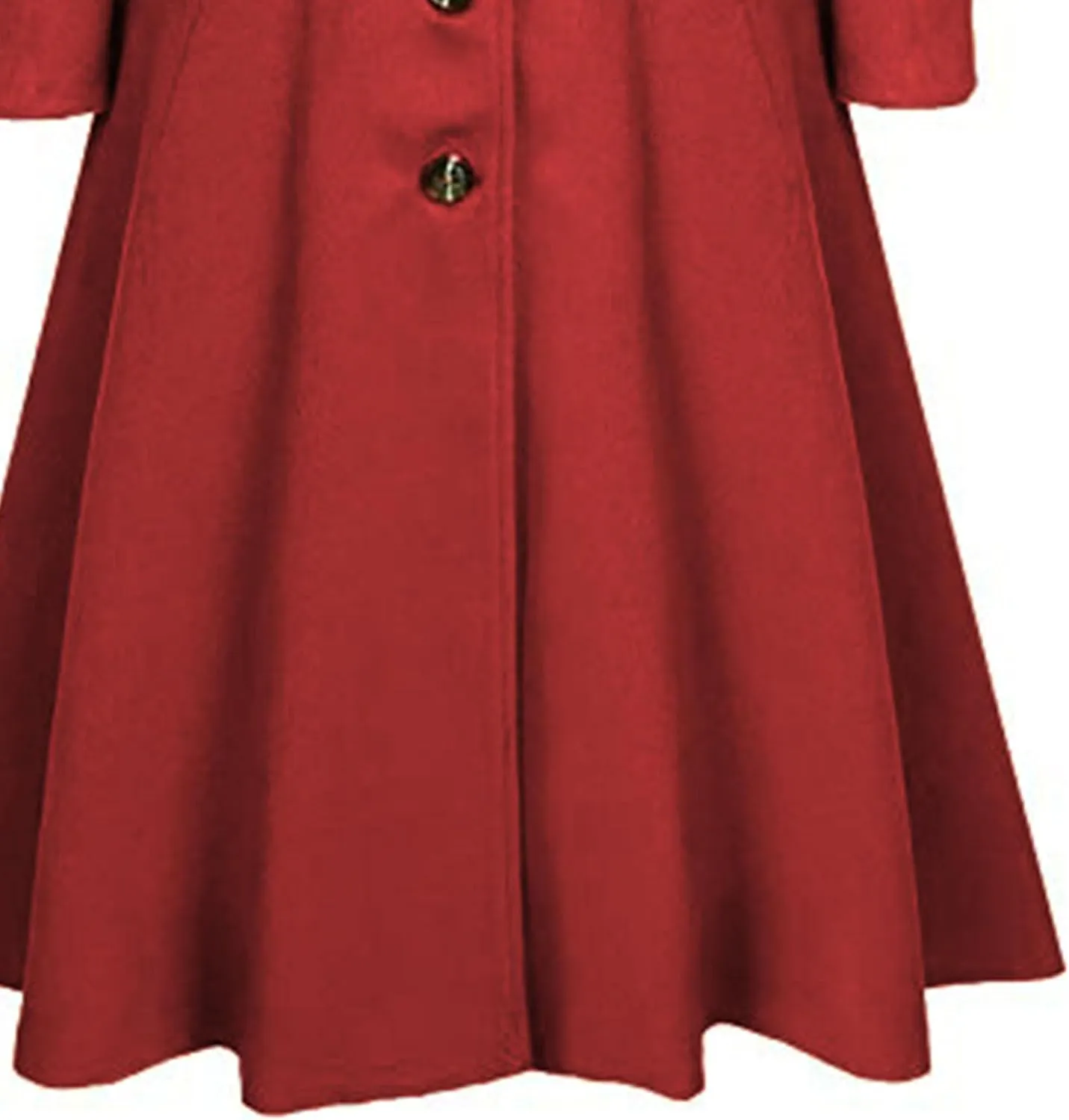 Maiyifu-GJ Women's Winter Wool Blend Dress Coats Notch Lapel Single Breasted Trench Coat Fashion Overcoat Jacket Outwear