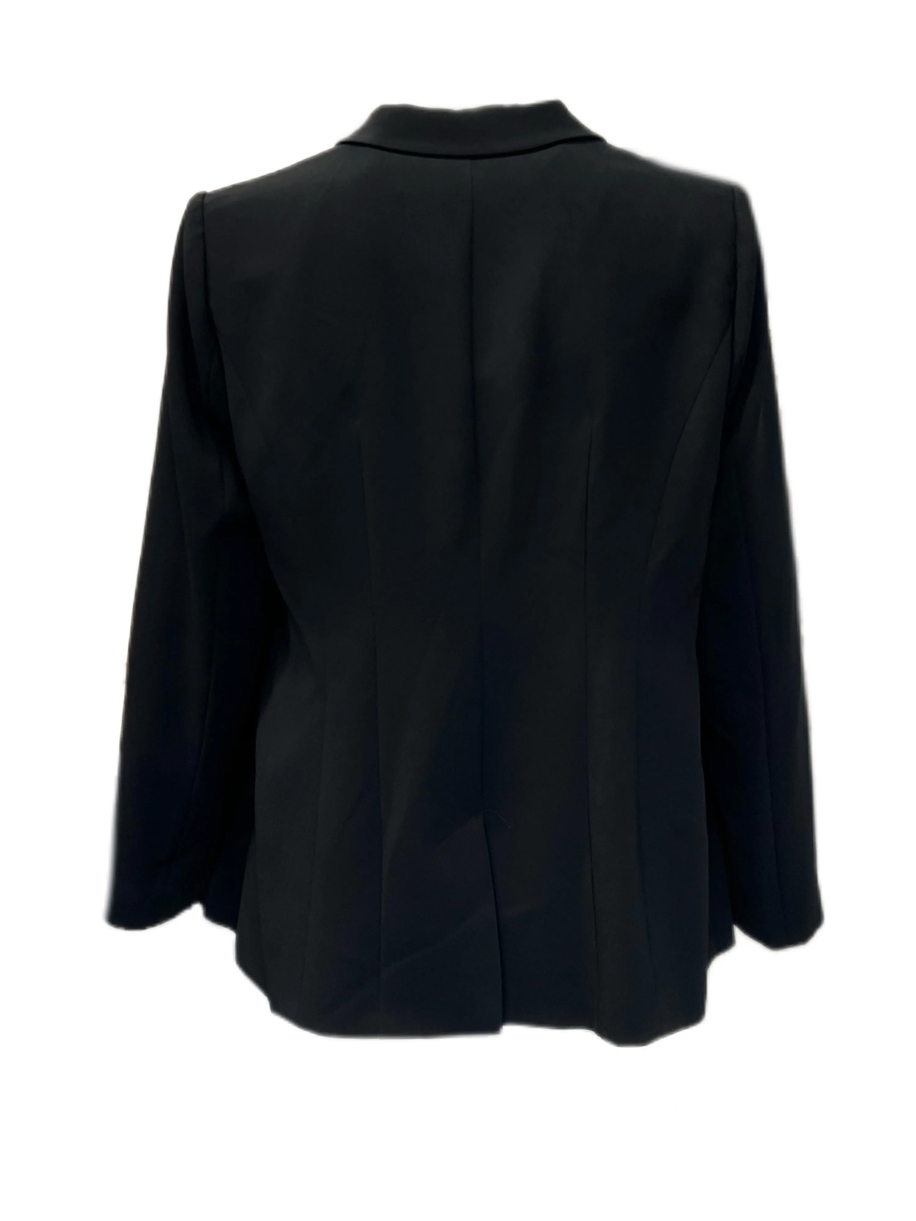 Marina Rinaldi Women's Black Cammeo Blazer Size 22W/31 NWT