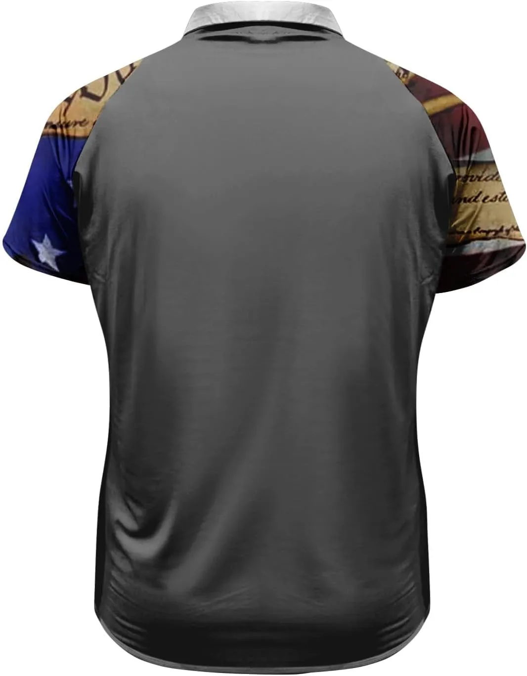 Men's 4th of July Shirts,American Flag Polo Shirt 4th of July Independence Day Sleeveless Tee Tops
