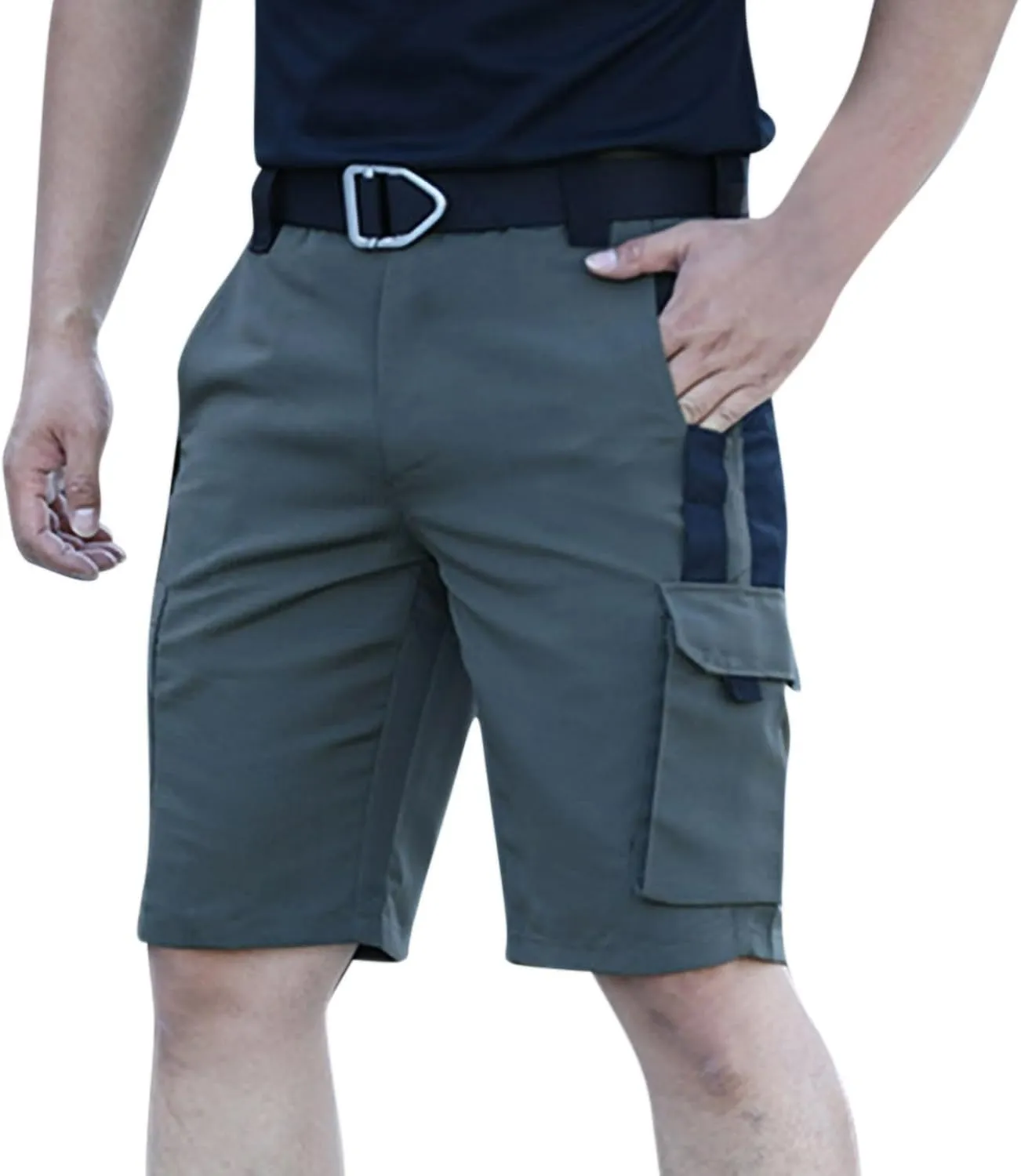 Mens Athletic Shorts,Man Classic Fit Easy Cargo Shorts Pant Outdoor Sport Utility Pant with Pockets Mens Cargo Joggers
