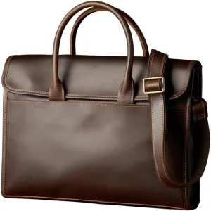 Mens Briefcase Water Resistant Laptop Bag For Business Travel Computer Office Work Satchel Shoulder