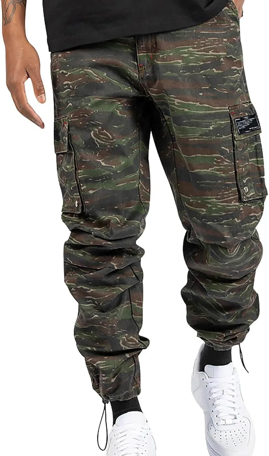 Men's Cargo Pants Tactical Pants, Water Resistant Ripstop Cargo Pants, Lightweight Work Hiking Pants, Outdoor Pant