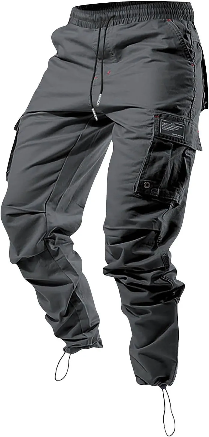 Mens Flexcamo Tactical Waterproof Pant for Men Relaxed Fit Work Camo Hiking Construction Pants Multi Pockets