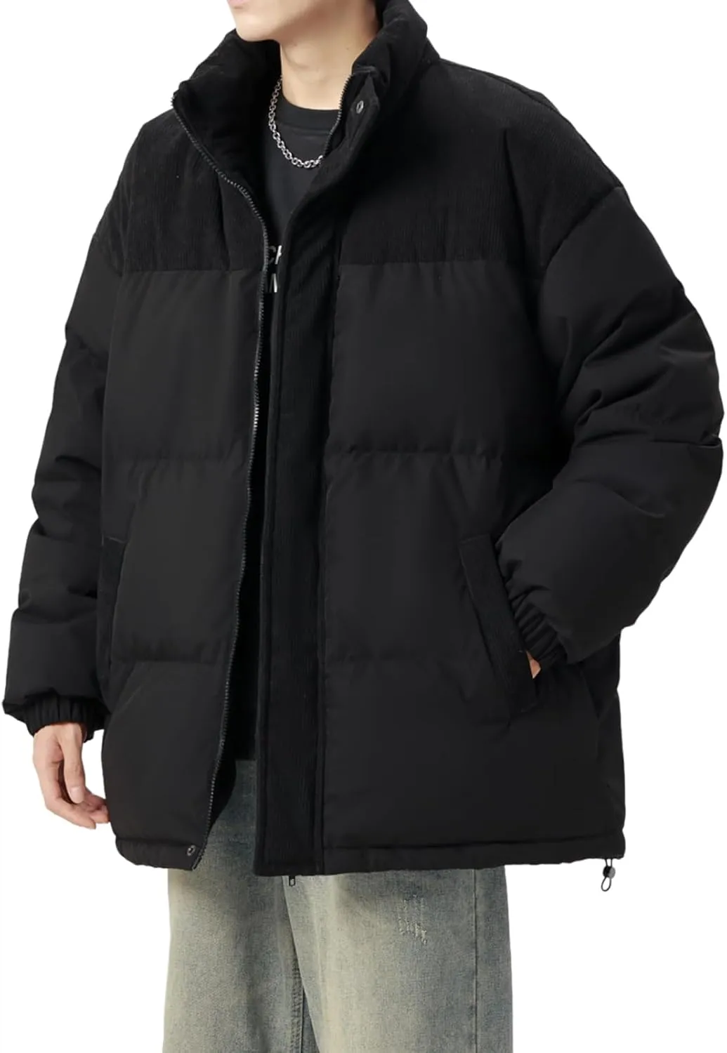 Men's Lightweight Down Puffer Jacket, Water-Resistant, Packable, Breathable, Multiple Colors