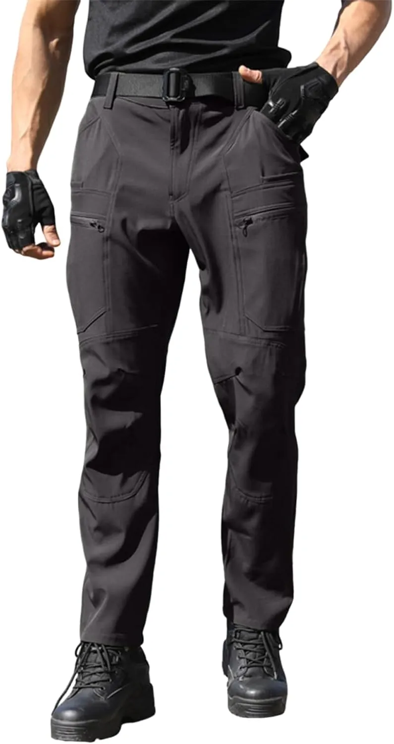 Men's Pants Water Resistant Breathable Trousers Running Joggers Fishing Quick Dry Performance Pants Hiking