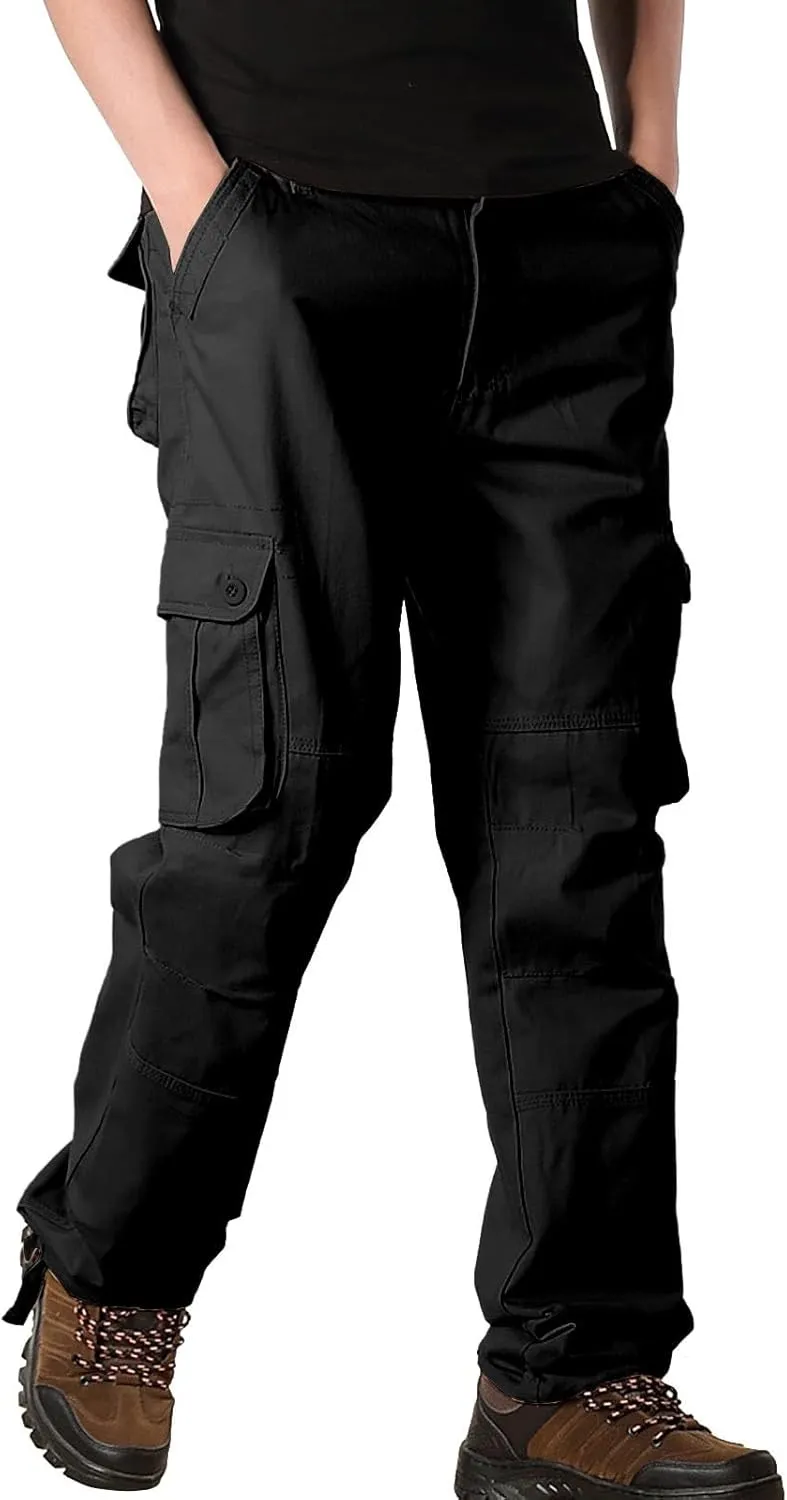 Mens Resort Wear 2025 Cargo Pants, MultiPants - High Stretch Multi-Pocket Durable,Silm Fit Stretch Pant for Men