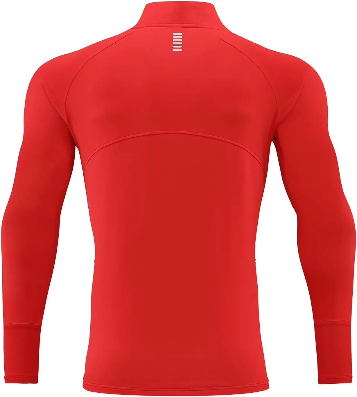 Men's Sports Shirts 1/4 Zip Long Sleeve Running Pullover Tops, Quick Dry Workout Shirts for Gym Athletic Basketball