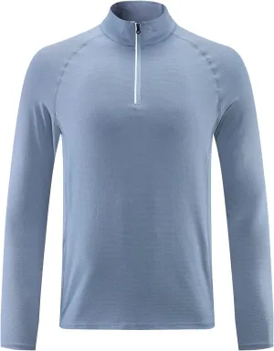 Men's Sports Shirts 1/4 Zip Long Sleeve Running Workout Tops, Quick Dry Active Shirts for Athletic Gym Basketball