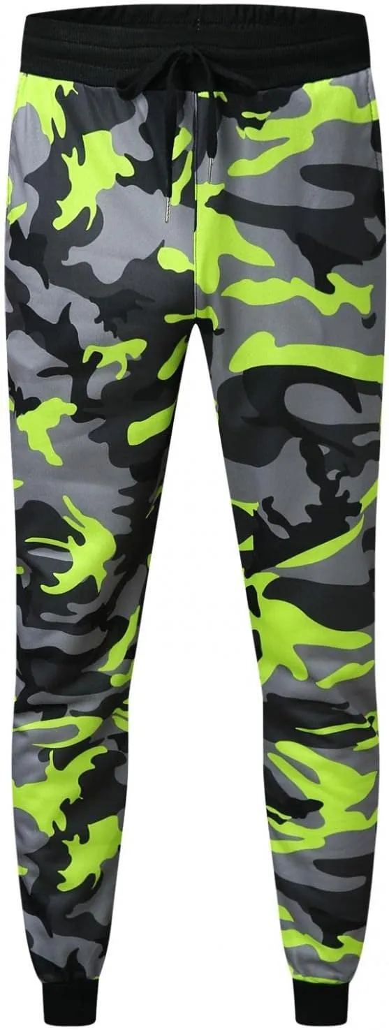 Men's Straight-fit Cargo Pants - Casual Tactical Pants Work Cargo Hiking Pants Camouflage Combat Cargo Trousers