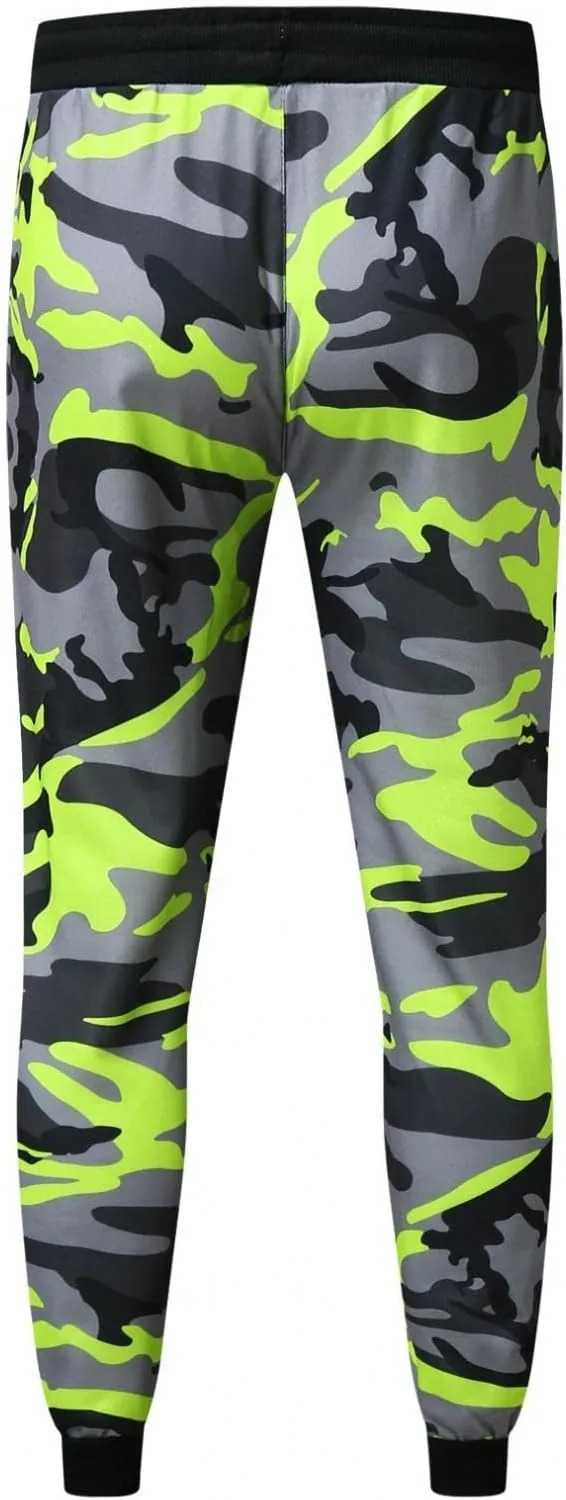Men's Straight-fit Cargo Pants - Casual Tactical Pants Work Cargo Hiking Pants Camouflage Combat Cargo Trousers