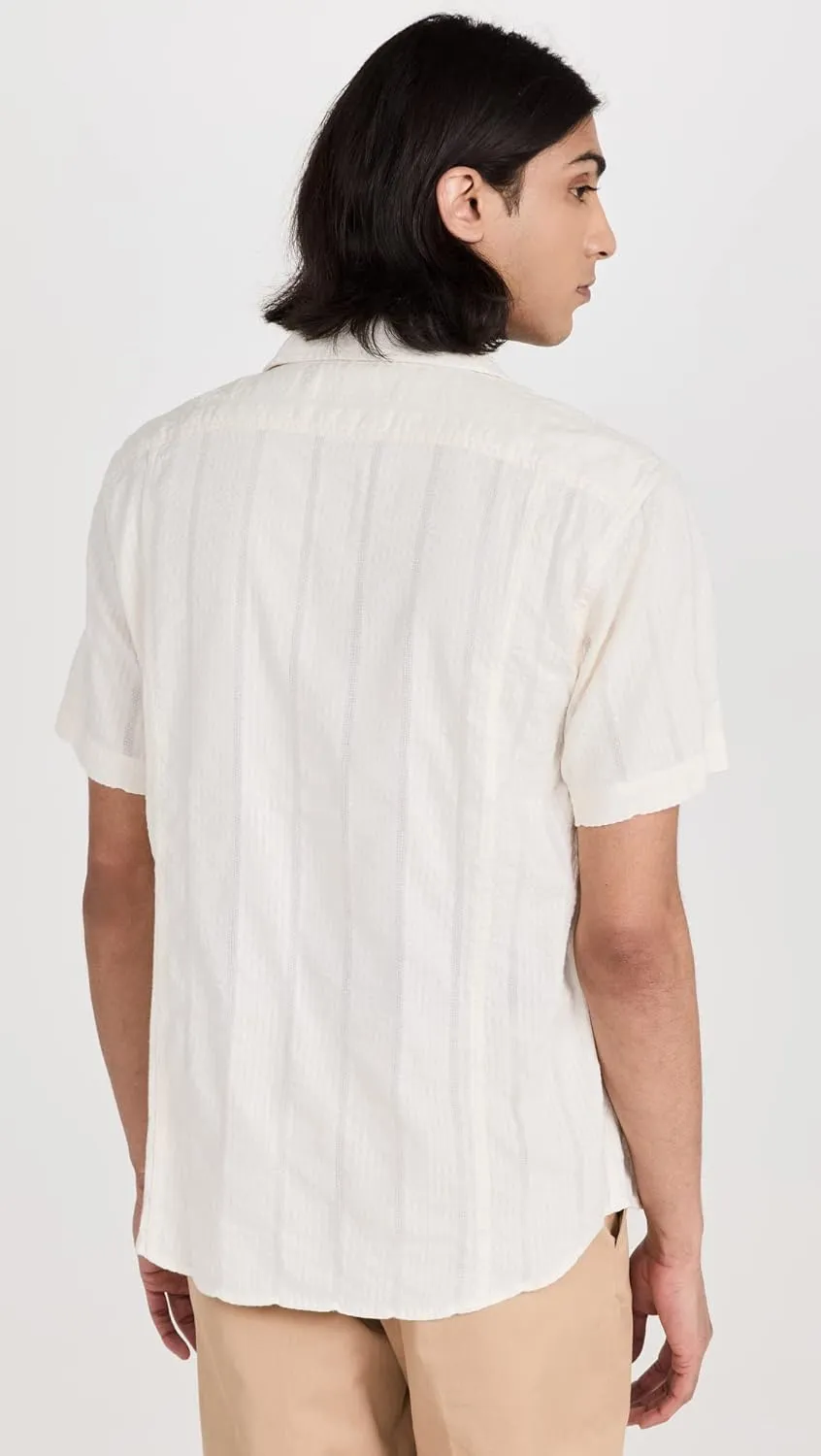 Men's Striped Seersucker Shirt