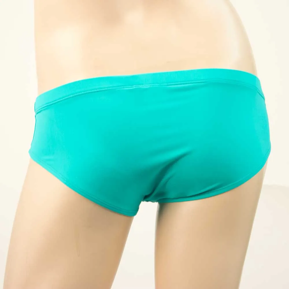 Men's Swim Brief - Turquoise Green