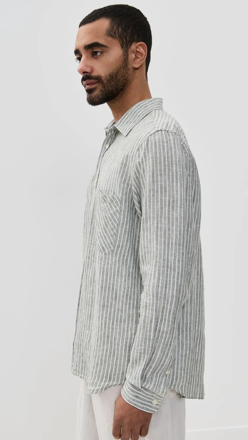 Men's Telles Lined Striped Shirt