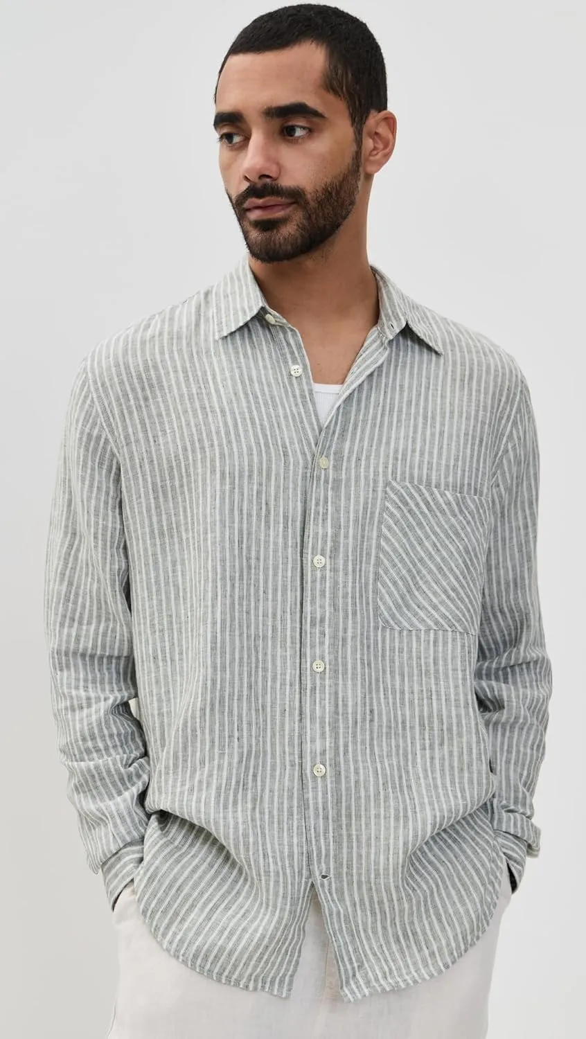 Men's Telles Lined Striped Shirt