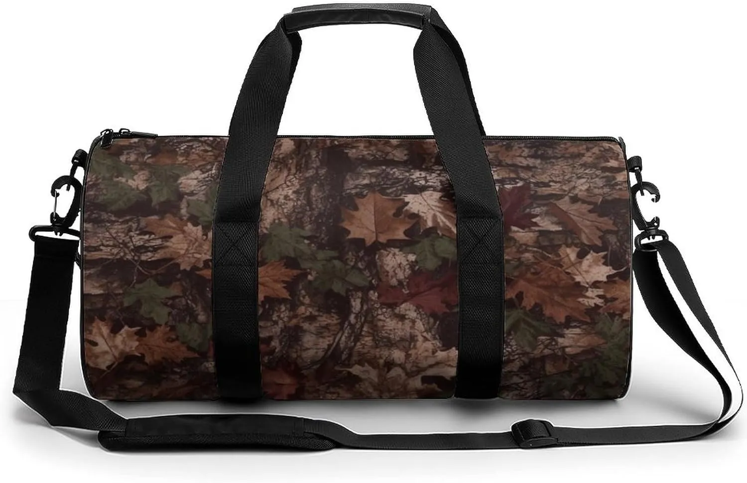 Mens Womens Gym Bag, Outfitter Tuff Camo Print Duffle Bags,travel Gym Duffle Bag,garment Duffle Bag,gym Bag with Shoe Compartment, 17.7in/9in/9in