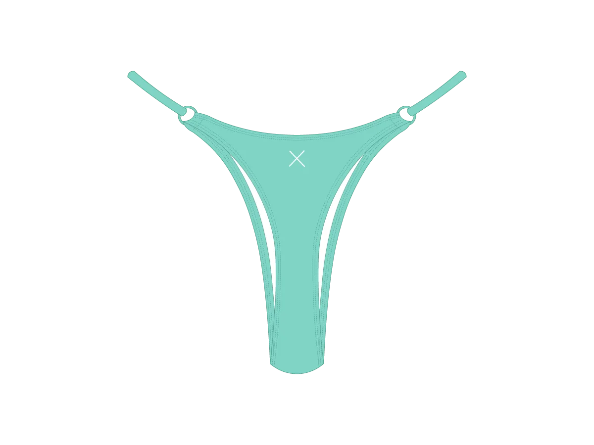 Mint Green Bow Tie Bottoms