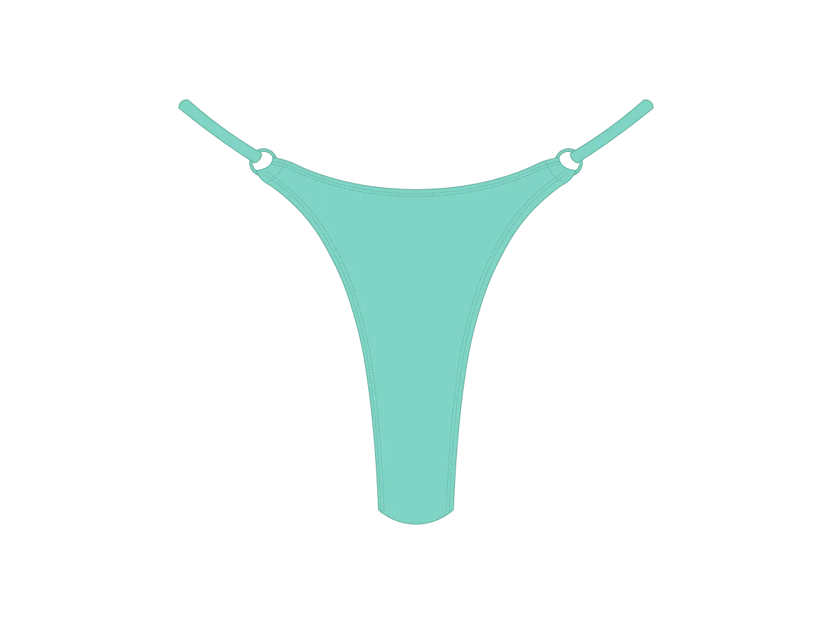 Mint Green Bow Tie Bottoms