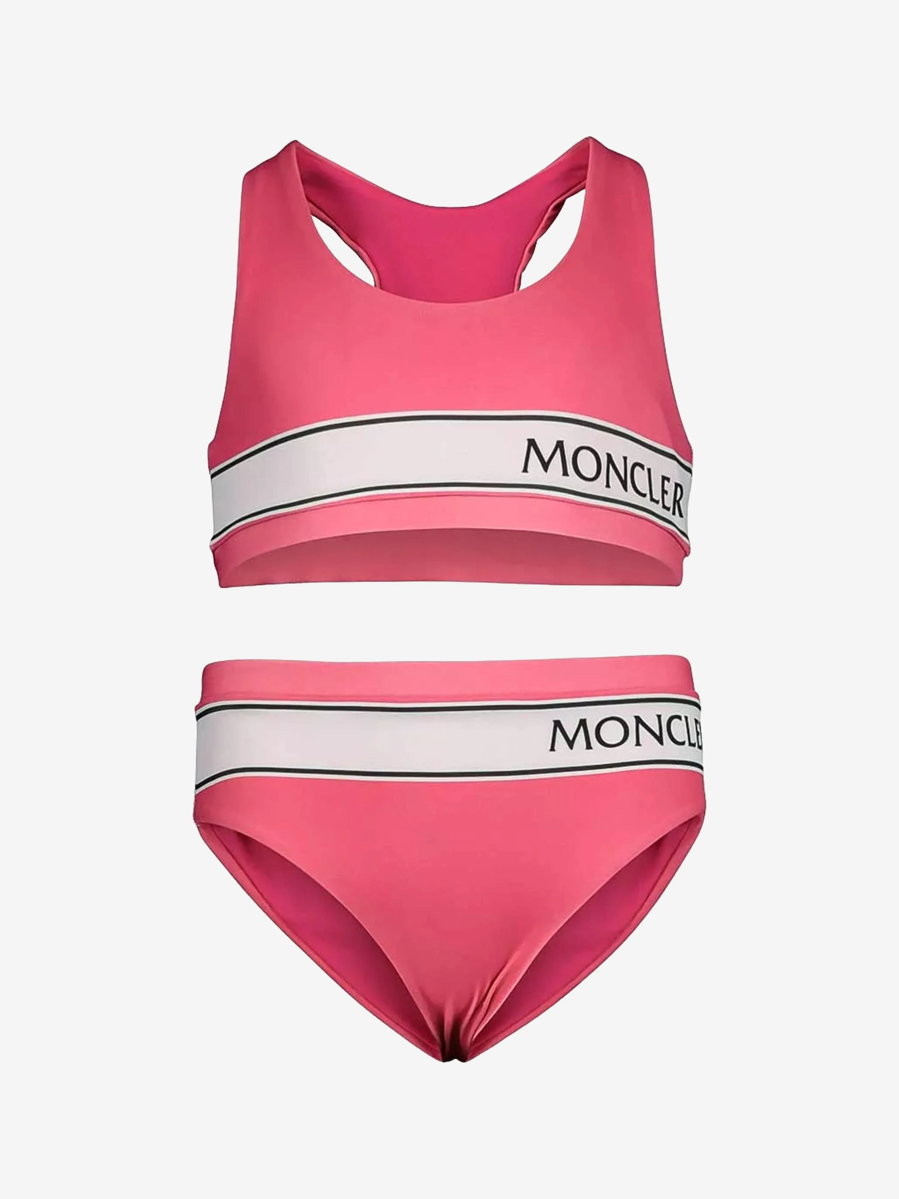 Moncler Enfant Moncler Girls Logo Bikini
