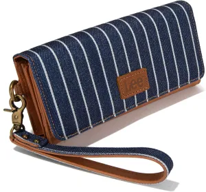 Montana West  Lee Trifold Womens Wallets RFID Blocking Long Wallet Card Holder Clutch Wristlet for Women