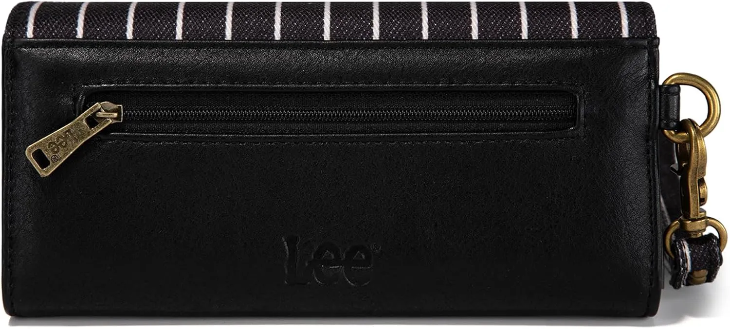 Montana West  Lee Trifold Womens Wallets RFID Blocking Long Wallet Card Holder Clutch Wristlet for Women