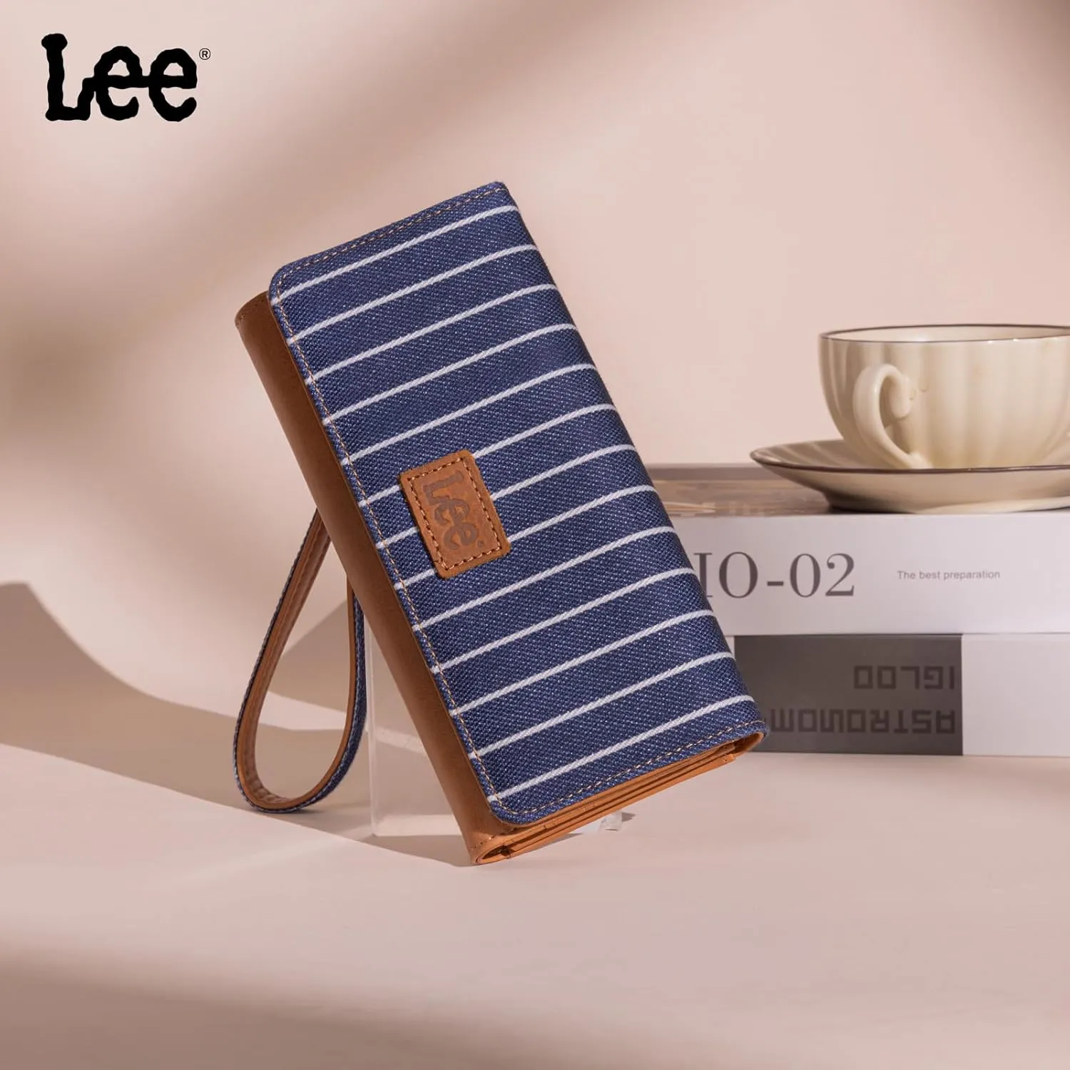 Montana West  Lee Trifold Womens Wallets RFID Blocking Long Wallet Card Holder Clutch Wristlet for Women