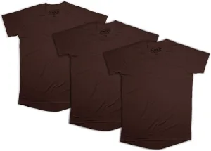 Mr. Davis Men's Bamboo Viscose Traditional Cut V Neck - Stylish Undershirts with Stretch Fabric for a 3 Pack
