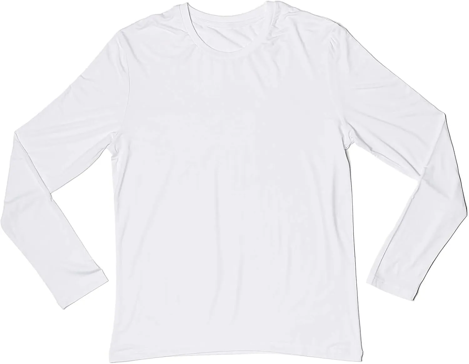 Mr. Davis Men's Long Sleeve Bamboo Viscose Base Layer Undershirt - with Stretch Fabric for a