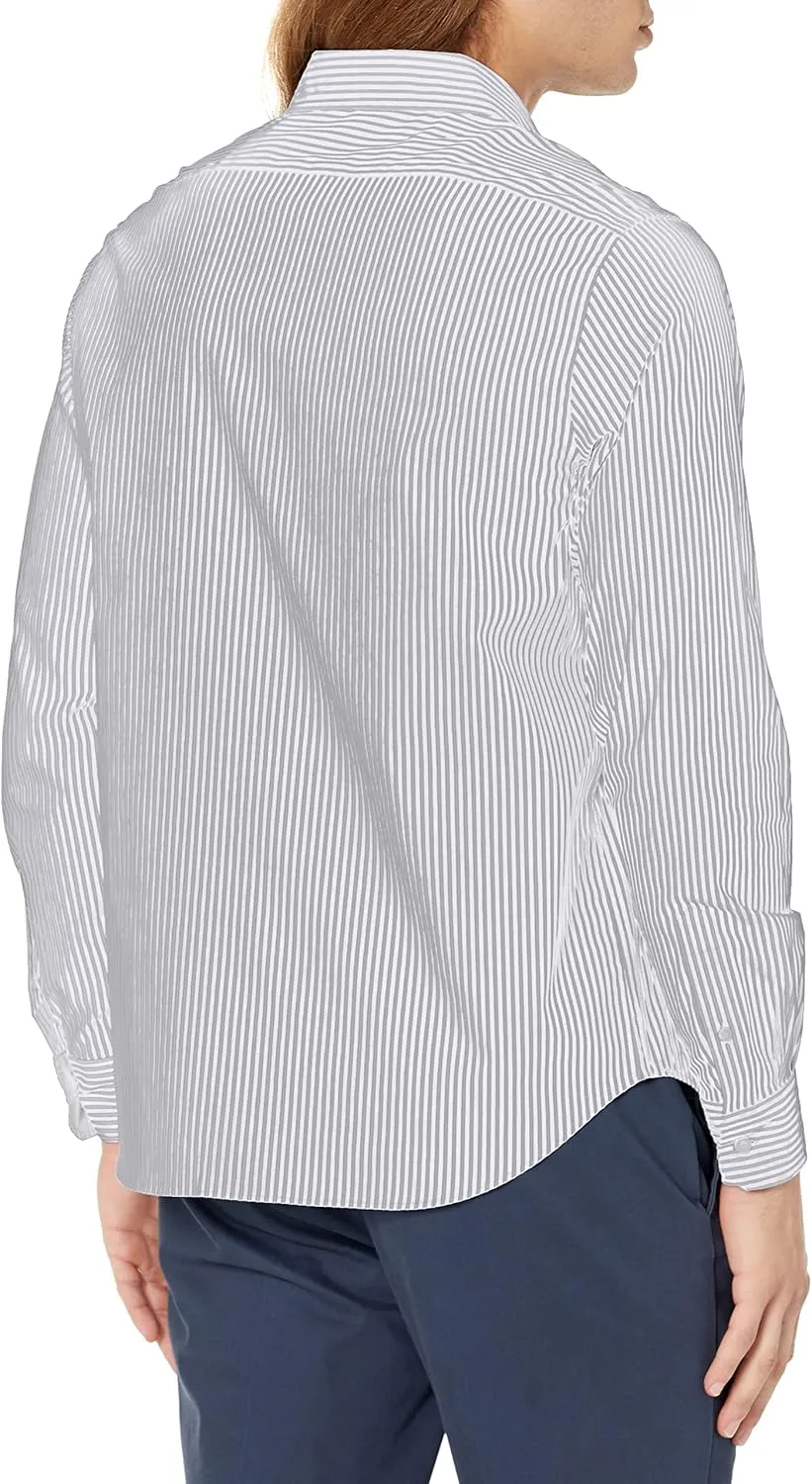 Nautica Men's Navtech Striped Shirt