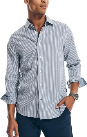 Nautica Men's Navtech Striped Shirt