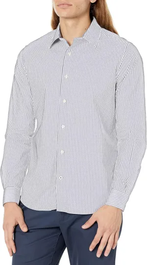 Nautica Men's Navtech Striped Shirt