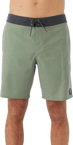 O'NEILL Men's 18 Inch Side Stripe Boardshorts - Quick Dry Swim Trunks for Men with Stretch Fabric and Pockets