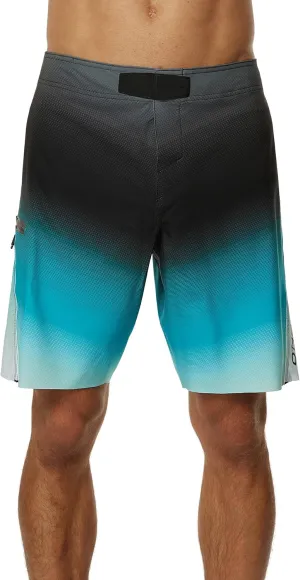 O'NEILL Men's 19 Inch Fade Boardshorts - Water Resistant Swim Trunks for Men with Quick Dry Stretch Fabric and Pockets