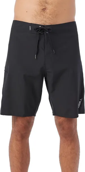 O'NEILL Men's 19 Inch S-Seam Boardshorts - Water Resistant Swim Trunks for Men with Quick Dry Stretch Fabric and Pockets