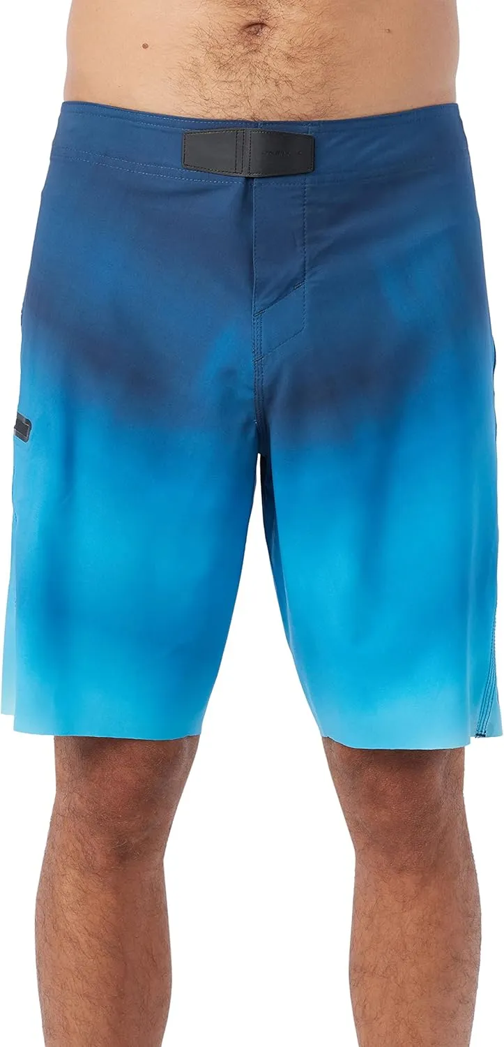 O'NEILL Men's 19 Inch S-Seam Boardshorts - Water Resistant Swim Trunks for Men with Quick Dry Stretch Fabric and Pockets