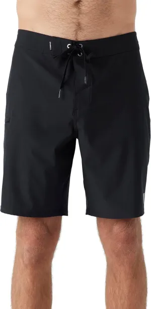 O'NEILL Men's 19 Inch Solid Boardshorts - Water Resistant Swim Trunks for Men with Quick Dry Stretch Fabric and Pockets