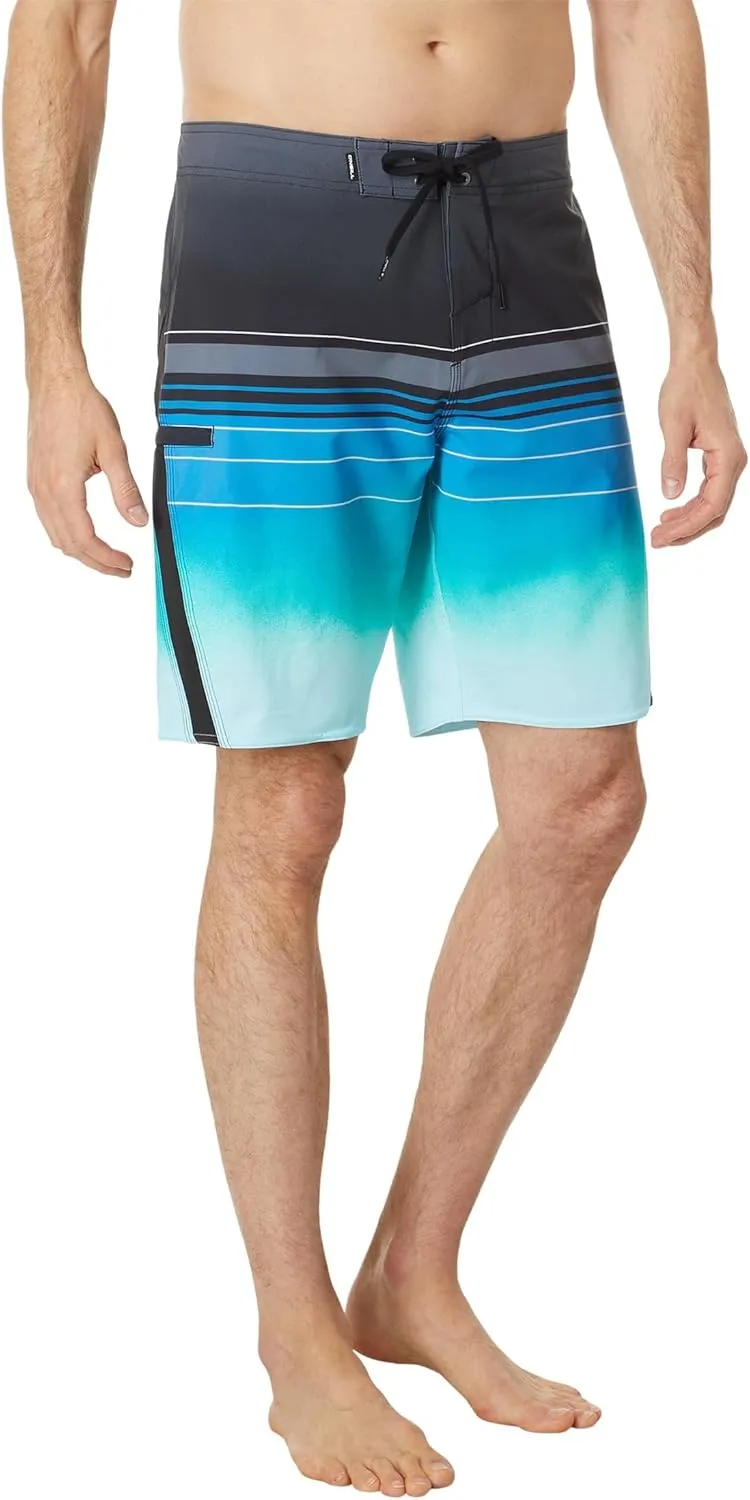 O'NEILL Men's 20 Inch S-Seam Boardshorts - Water Resistant Swim Trunks for Men with Quick Dry Stretch Fabric and Pockets