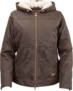 Outback Trading Company Women Heidi Vintage Canyonland Water Resistant Long Sleeve Insulated Hooded Jacket