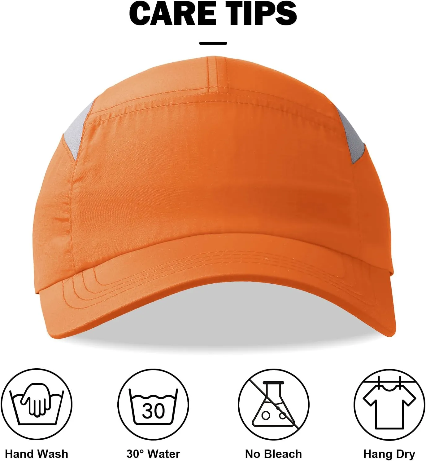 Oversize L/XL/XXL Men's Running Cap - Breathable Mesh Sports Cap for Big Heads - Waterproof & Quick Drying Snapback Hat