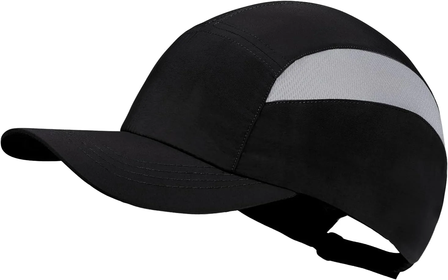 Oversize L/XL/XXL Men's Running Cap - Breathable Mesh Sports Cap for Big Heads - Waterproof & Quick Drying Snapback Hat