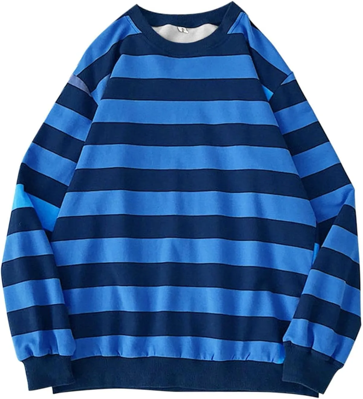 Oversized Sweatshirt Women Oversized for Women Top Orange and White Long Sleeve Y2K Top Fashion Fittted Sweatshirt