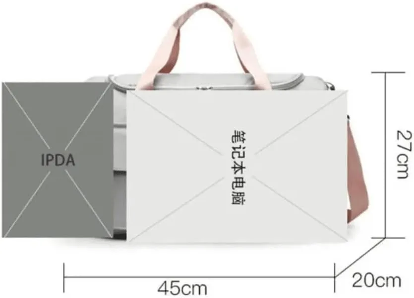 Personalized Sports Bag - Custom Gym Bag, Cheer Bag, Weekender Bag, Duffle Bags Personalized for Men, Women - Personalized Duffel Bag with Name (Grey)